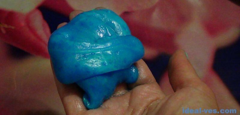 Как сделать слайм из воды и шампуня
