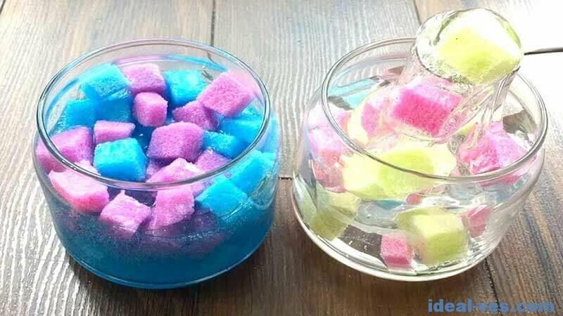 Пенные кубики (кубики губки, Jelly Cubs)